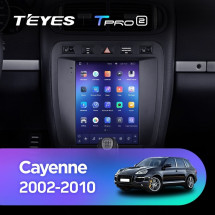 Штатная магнитола Tesla style Teyes TPRO 2 4/32 Porsche Cayenne 1 9PA (2002-2010)