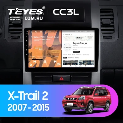 Штатная магнитола Teyes CC3L 4/32 Nissan X-Trail T31 (2007-2015)