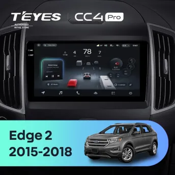 Штатная магнитола Teyes CC4 Pro 12/256 Ford Edge 2 (2015-2018) F1
