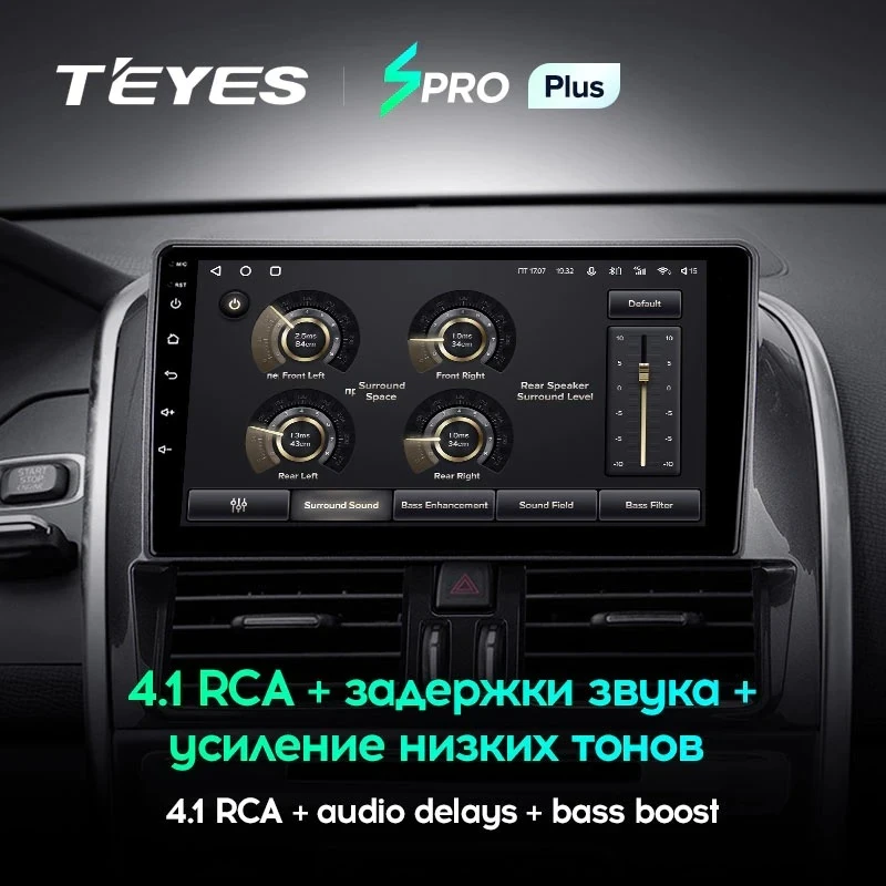 Штатная магнитола Teyes SPRO Plus 6/128 Volvo XC60 I 1 (2008-2017) Тип-A