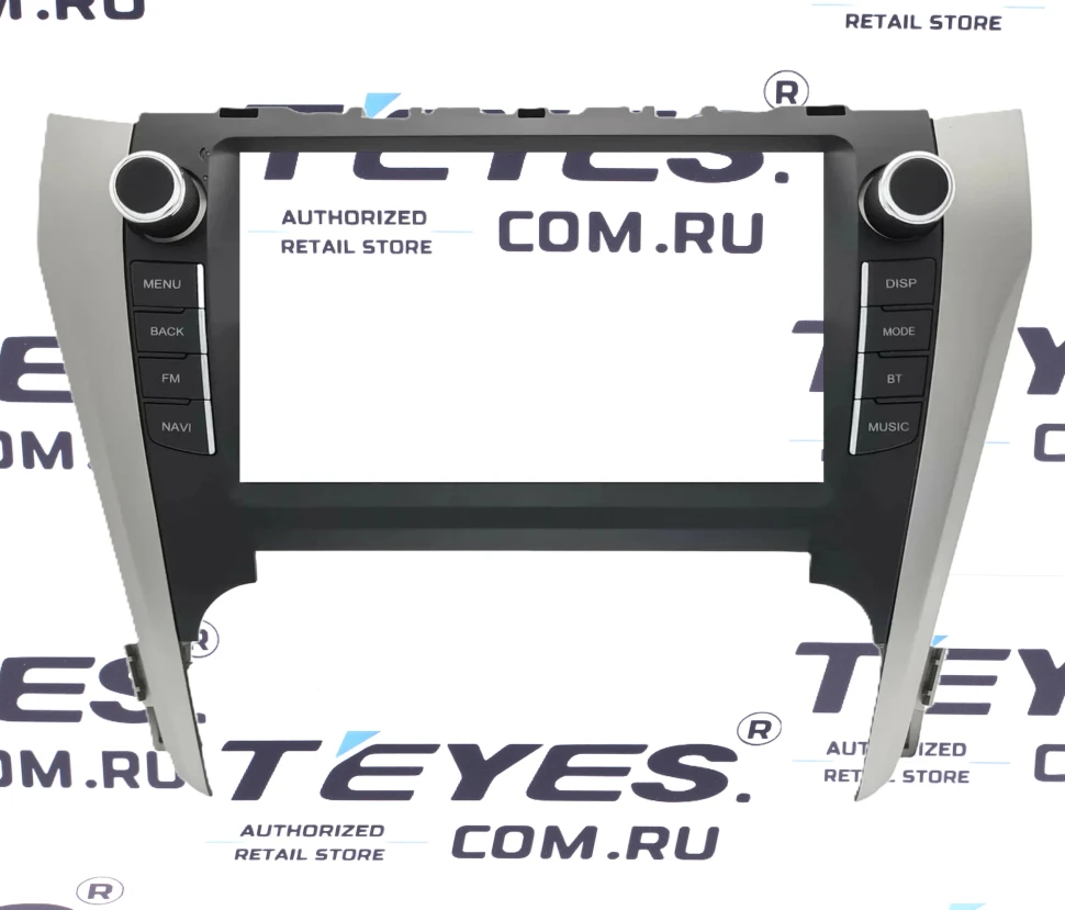 Переходная рамка Toyota Camry 7 XV 50 (2011-2014) (F3 - с кнопками) (9")
