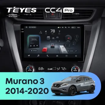 Штатная магнитола Teyes CC4 Pro 8/128 Nissan Murano 3 Z52 (2014-2020)