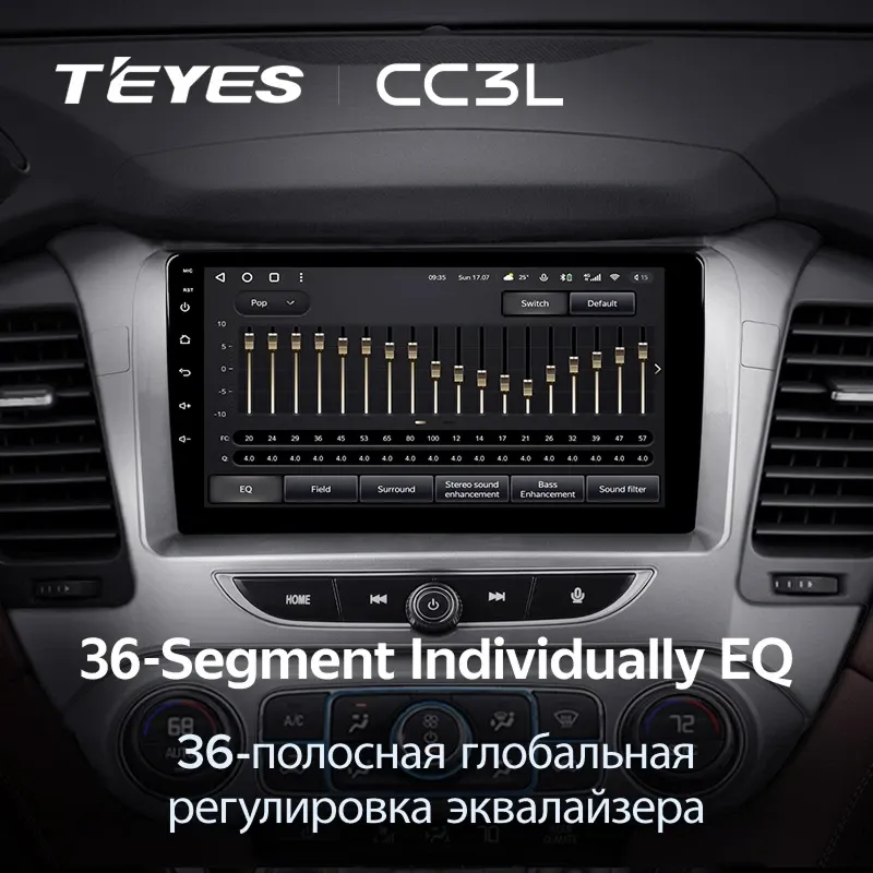 Штатная магнитола Teyes CC3L 4/32 Chevrolet Suburban GMT K2YC (2014-2020)