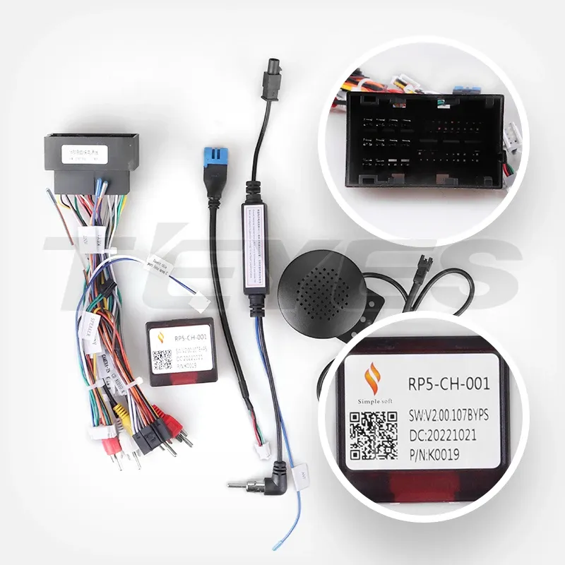 Проводка питания TEYES для Jeep Renegade (2014-2018) [RP5-CH-001] + Canbus для подключения Android ГУ