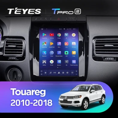 Штатная магнитола Tesla style Teyes TPRO 2 3/32 Volkswagen Touareg FL NF (2010-2018) Тип-B