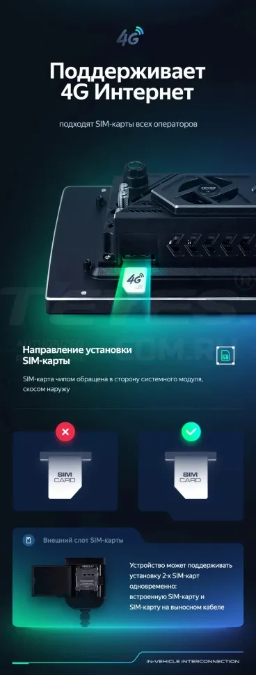 Штатная магнитола Teyes CC3 2K 4/64 Peugeot 4008 (2010-2016) Тип-A (13")