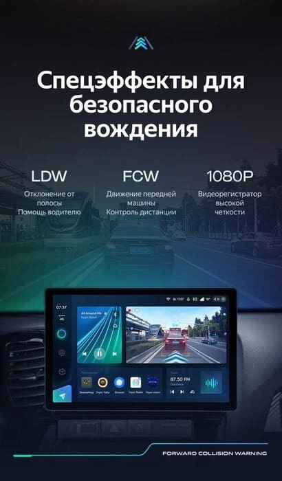 Штатная магнитола Teyes CC3 2K 4/32 Lada Vesta Cross Sport (2015-2022) F1 (13")