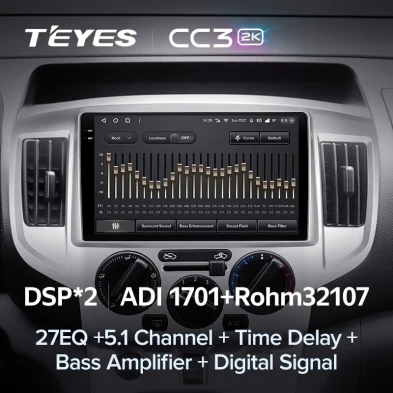Штатная магнитола Teyes CC3 2K 4/64 Nissan NV200 M20 (2009-2023) F1