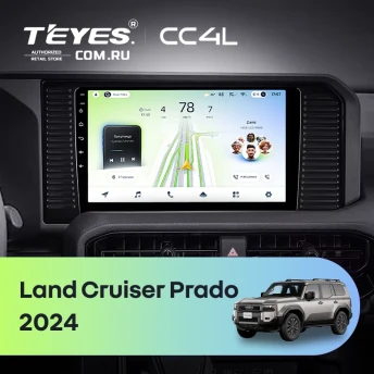 Штатная магнитола Teyes CC4L 6/64 Toyota Land Cruiser Prado 250 (2024-2026)