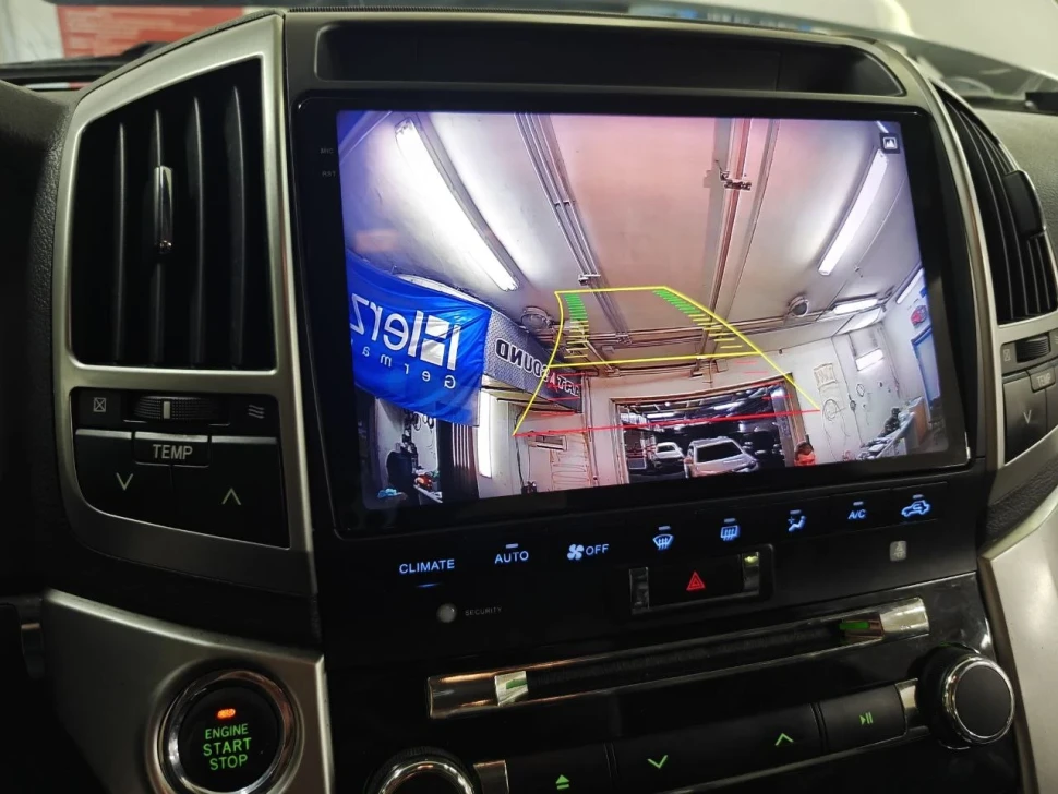 Переходная рамка Toyota Land Cruiser 200 (2007-2015) F3 Тип-A (10")