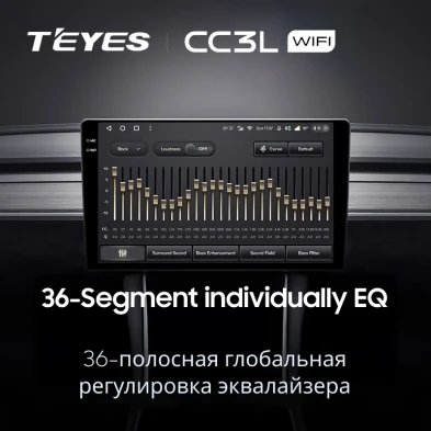 Штатная магнитола Teyes CC3L WiFi 2/32 Toyota Vios 2 (2007-2013)