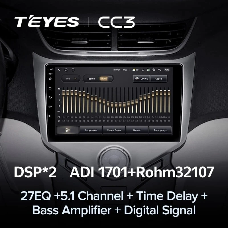 Штатная магнитола Teyes CC3 4/32 Chery Very A13 (2013-2016) F1