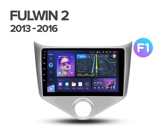 Штатная магнитола Teyes CC3 2K 4/64 Chery Very A13 (2013-2016) F1