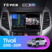 Штатная магнитола Teyes CC3 2K 4/32 SsangYong Tivoli 2015-2019