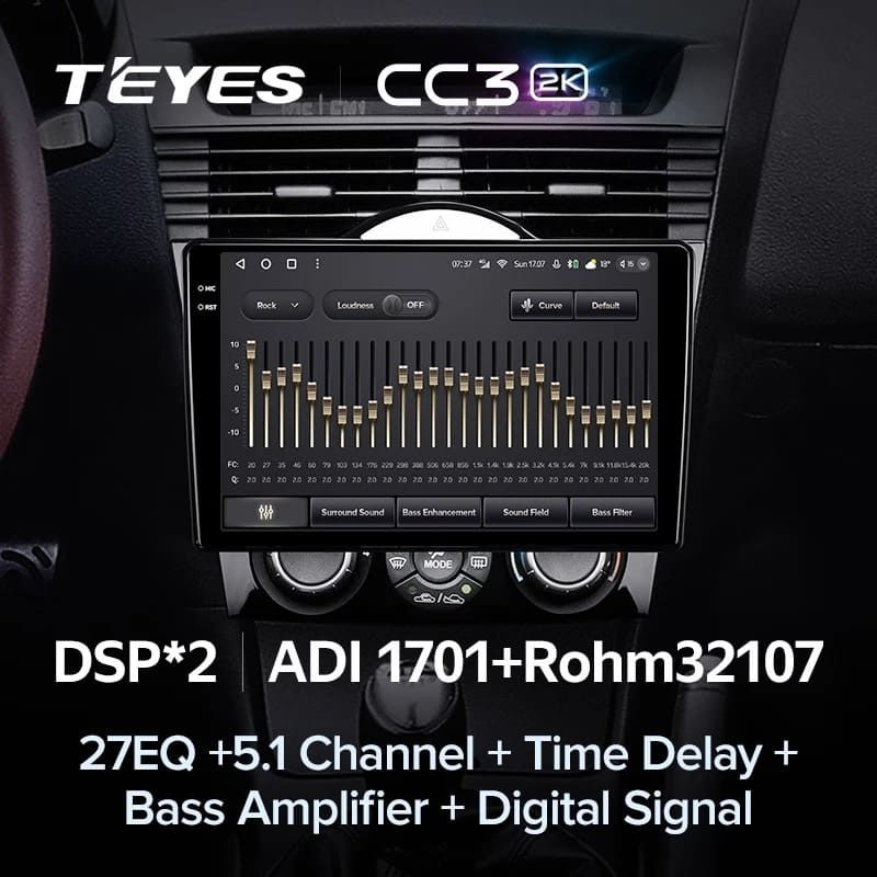 Штатная магнитола Teyes CC3 2K 360 6/128 Mazda RX-8 SE (2003-2008)