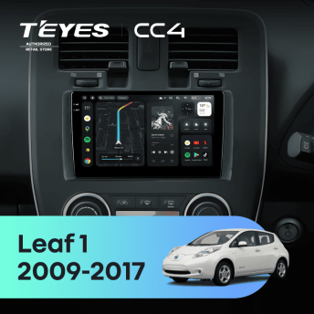 Штатная магнитола Teyes CC4 6/64 Nissan Leaf 1 (2009-2017)
