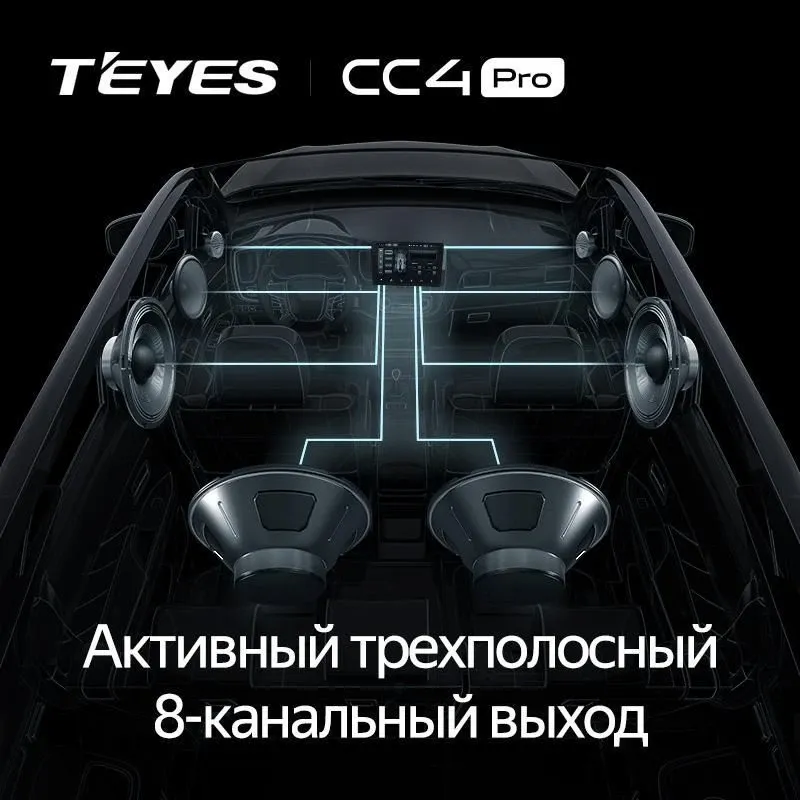 Штатная магнитола Teyes CC4 Pro 8/128 Volkswagen Passat 7 B7 (2010-2015) (13")