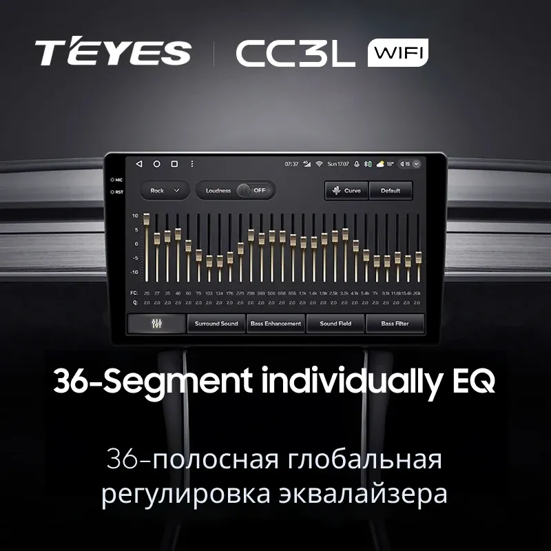 Штатная магнитола Teyes CC3L WiFi 2/32 Seat Toledo 5P 3 (2004-2009) Правый руль