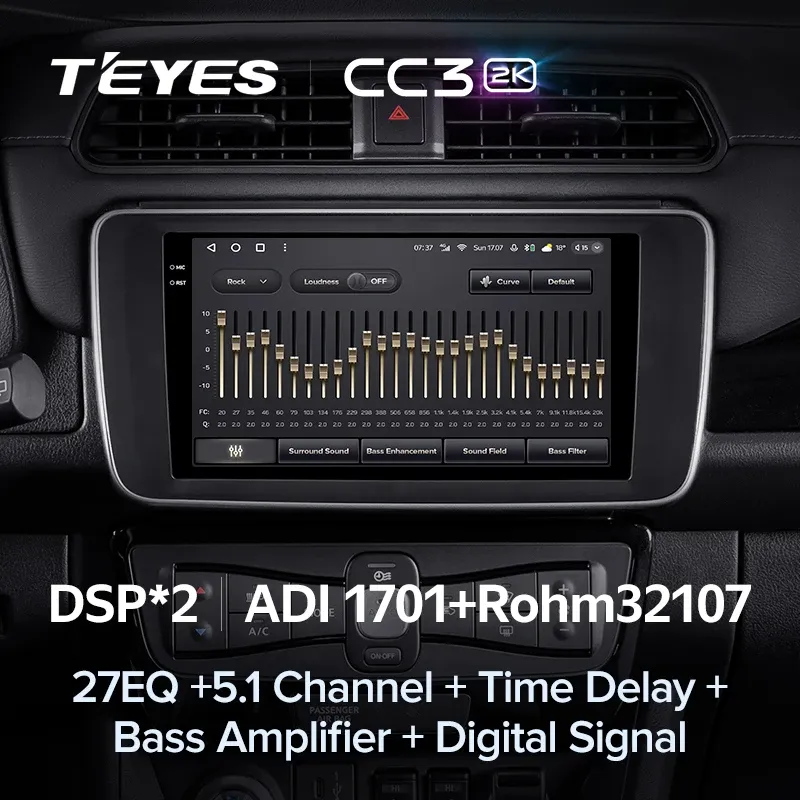 Штатная магнитола Teyes CC3 2K 6/128 Nissan Leaf ZE1 (2017-2024)
