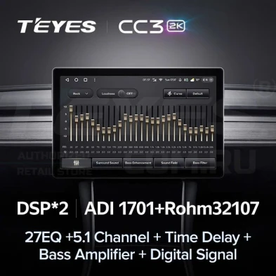 Штатная магнитола Teyes CC3 2K 4/64 Renault Arkana (2019-2023) F2 (11")