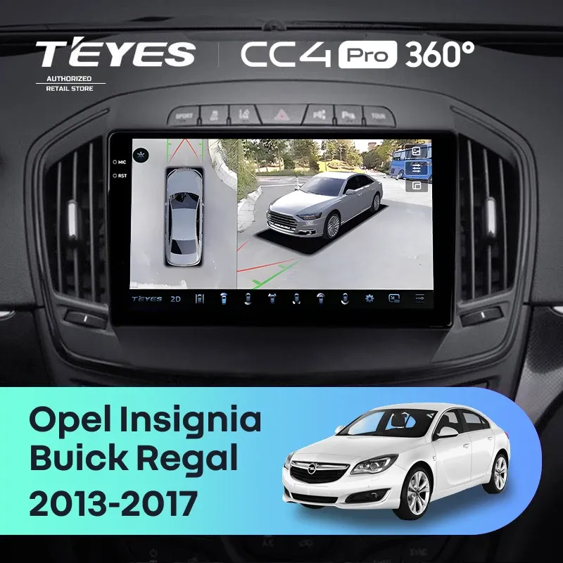 Штатная магнитола Teyes CC4 Pro 360 12/256 Opel Insignia (2013-2017) Тип-B