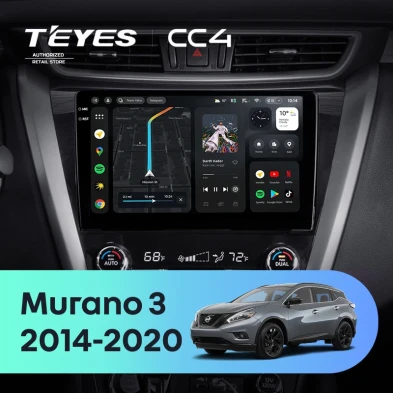 Штатная магнитола Teyes CC4 6/64 Nissan Murano 3 Z52 (2014-2020)