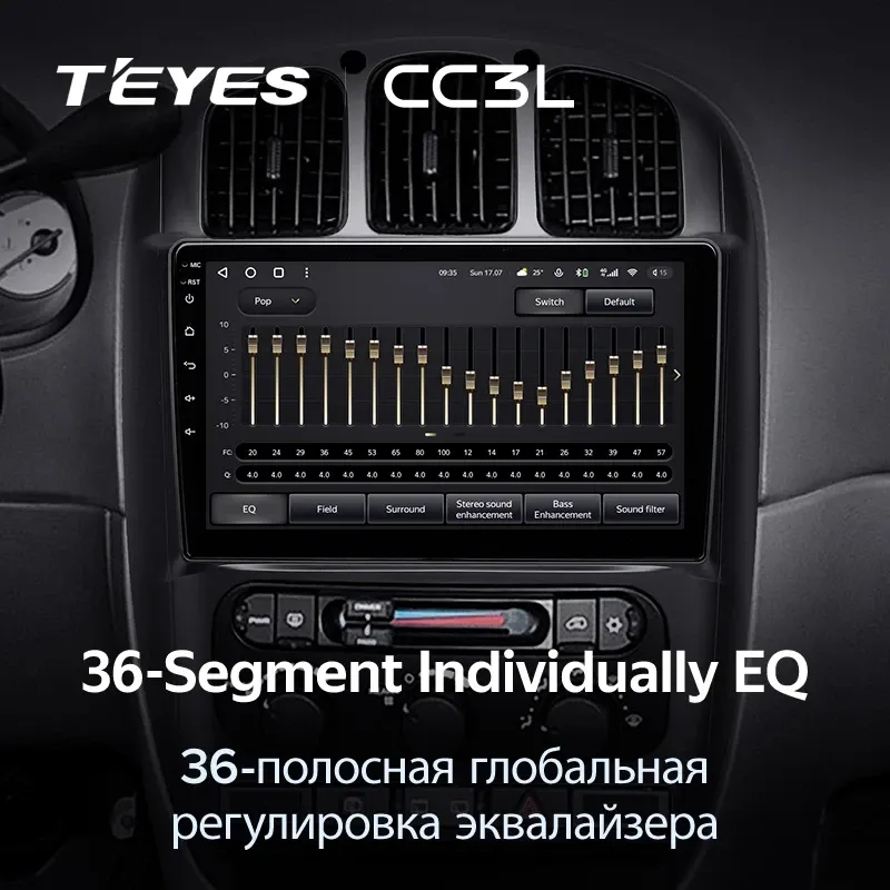 Штатная магнитола Teyes CC3L 4/32 Chrysler Town &amp; Country 4 RS (2000-2007) Тип-B