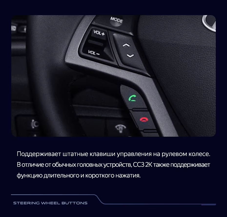 Штатная магнитола Teyes CC3 2K 4/32 Hyundai Veloster FS (2011-2017) Тип-B