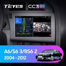 Штатная магнитола Teyes CC3 2K 4/32 Audi A6 C6 (2004-2011)