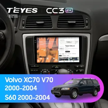 Штатная магнитола Teyes CC3 2K 4/32 Volvo XC70 V70 (2000-2004)