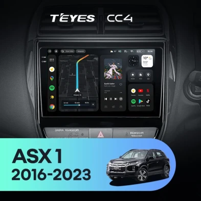 Штатная магнитола Teyes CC4 6/64 Mitsubishi ASX (2016-2026) Тип-B