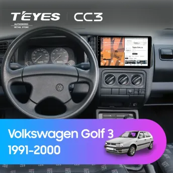 Штатная магнитола Teyes CC3 4/32 Volkswagen Golf 3 (1991-2000)
