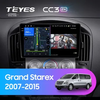 Штатная магнитола Teyes CC3 2K 4/32 Hyundai Grand Starex (2007-2015) F1