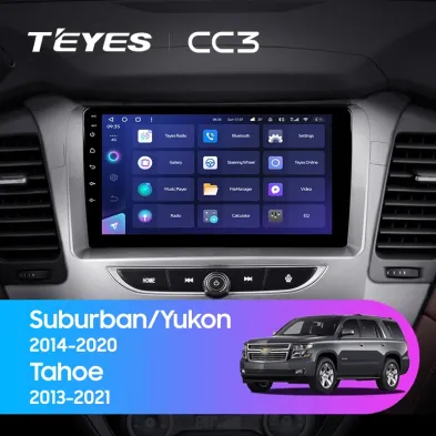 Штатная магнитола Teyes CC3 4/32 Chevrolet Tahoe K2UC (2013-2021)