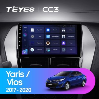 Штатная магнитола Teyes CC3 4/32 Toyota Yaris (2017-2020) F1
