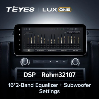 Штатная магнитола Teyes LUX ONE 4/64 Nissan Armada Y62 (2010-2024)