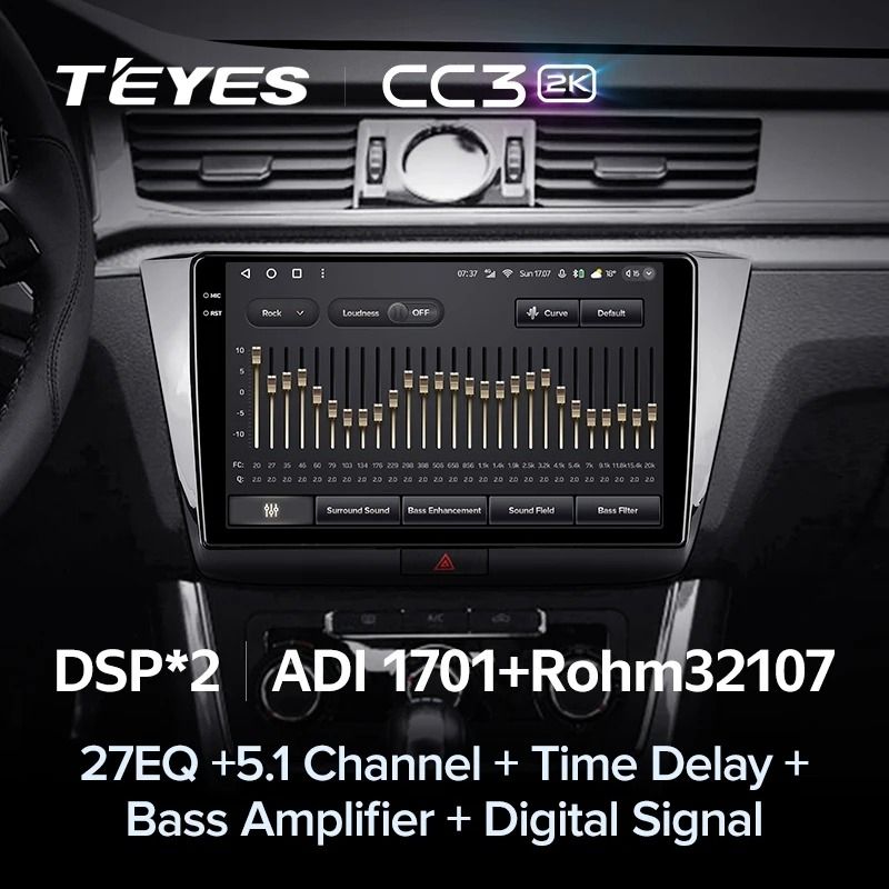 Штатная магнитола Teyes CC3 2K 6/128 Volkswagen Passat B8 2014+