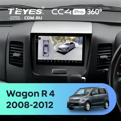 Штатная магнитола Teyes CC4 Pro 360 12/256 Suzuki Wagon R 4 (2008-2012)