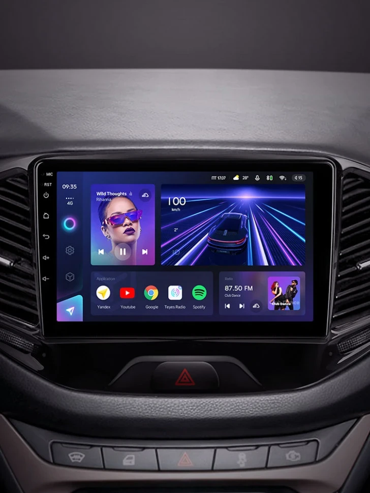 Штатная магнитола Teyes CC3 6/128 Lada Vesta Cross Sport (2015-2022) F1