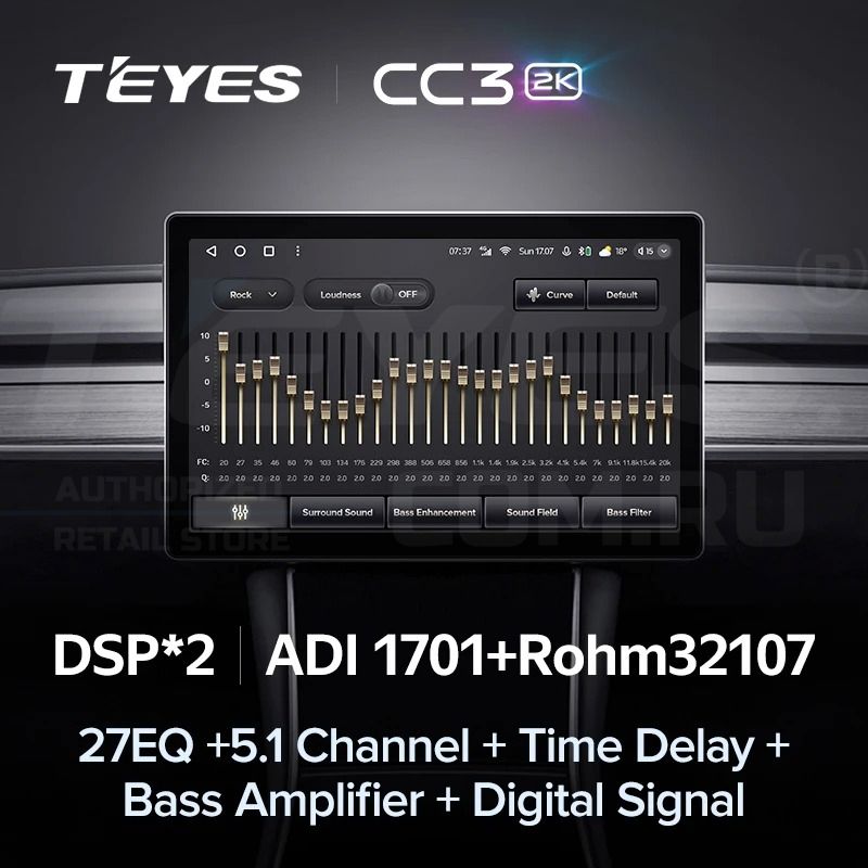 Штатная магнитола Teyes CC3 2K 4/64 Dodge Caravan 4 (2000-2007) Тип-A (13")