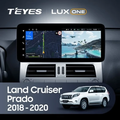 Штатная магнитола Teyes LUX ONE 360 6/128 Toyota Land Cruiser Prado 150 (2018-2020)