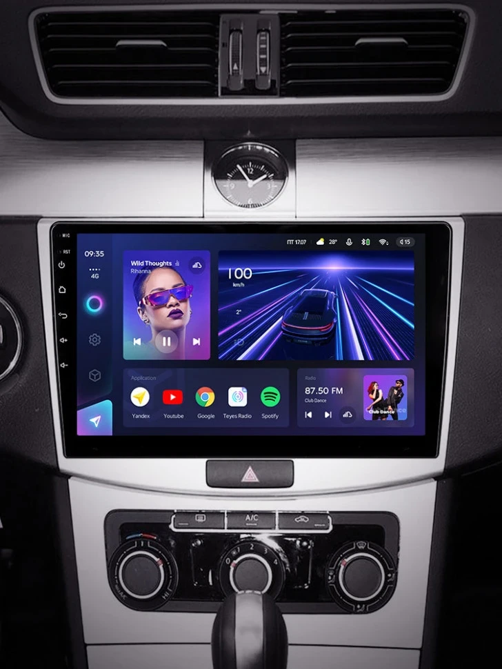 Штатная магнитола Teyes CC3 6/128 Volkswagen Passat B6 (2005-2010)