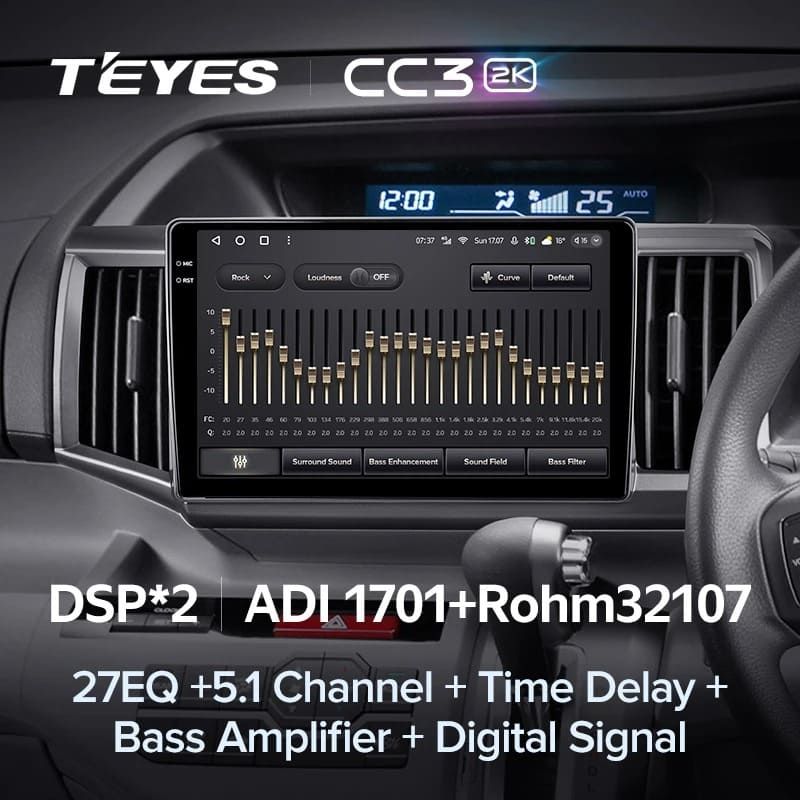 Штатная магнитола Teyes CC3 2K 4/64 Honda Stepwgn 4 (2009-2015) Правый руль