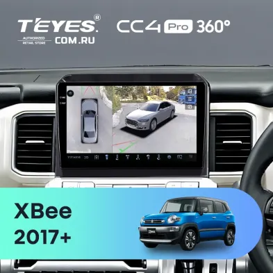 Штатная магнитола Teyes CC4 Pro 360 12/256 Suzuki XBee (2017-) Тип-A