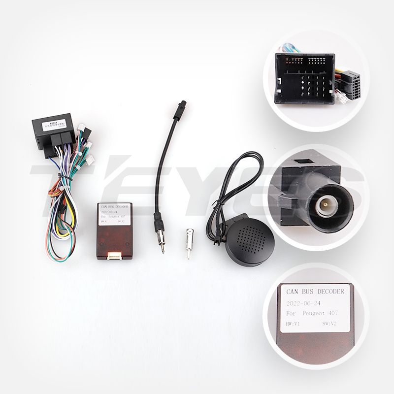 Переходная рамка Peugeot 407 (2004-2011) (9,7")