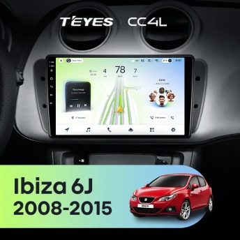 Штатная магнитола Teyes CC4L 6/64 Seat Ibiza 6J (2008-2015)