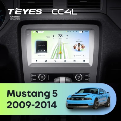 Штатная магнитола Teyes CC4L 6/64 Ford Mustang 5 S-197 (2009-2014) F2