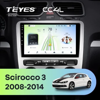 Штатная магнитола Teyes CC4L 6/64 Volkswagen Scirocco 3 Mk3 (2008-2014) F5