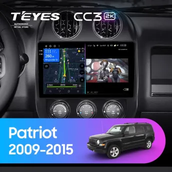 Штатная магнитола Teyes CC3 2K 4/64 Jeep Patriot (2009-2015)