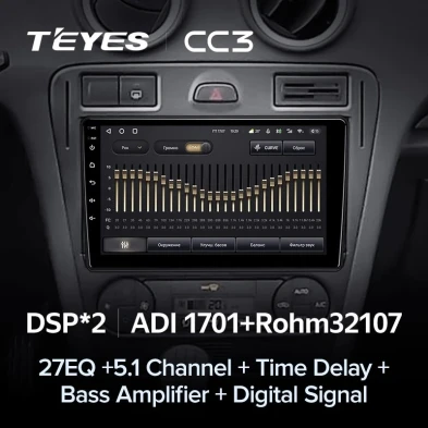 Штатная магнитола Teyes CC3 4/32 Ford Fusion 1 (2005-2012)